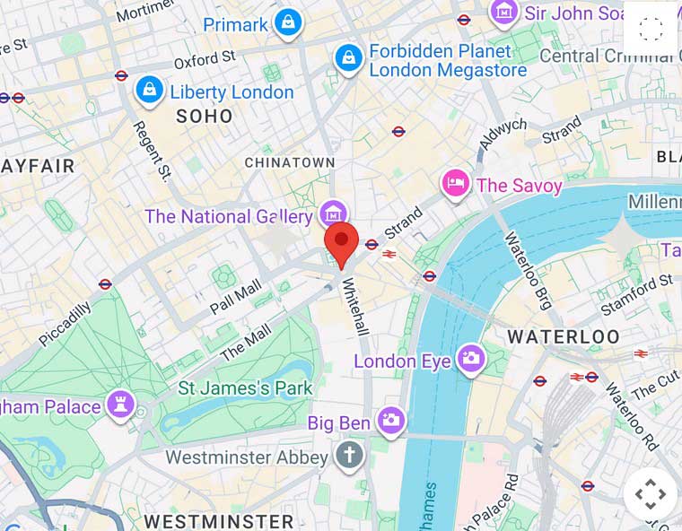 Search and map preview